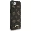 Guess Funda MagSafe Peony Script Logo para Apple iPhone 16e / 17e, negro