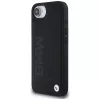 BMW Funda Leather Hot Stamp para iPhone 16e / 17e, negro
