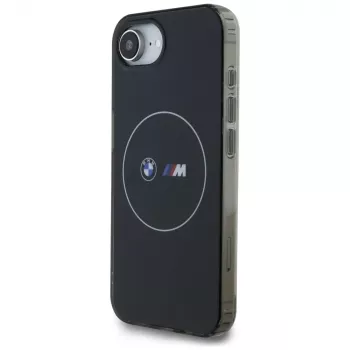 BMW IML Metal White Circle funda MagSafe para iPhone 16e / 17e negro