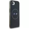 BMW IML Metal White Circle funda MagSafe para iPhone 16e / 17e negro