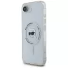 Karl Lagerfeld IML Metal Karl Head Funda MagSafe para iPhone 16e/17e, blanco
