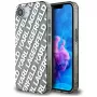 KARL LAGERFELD IML Repeat Logo Funda para Apple iPhone 16e / 17e - plateado