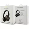 Guess Metal Logo Script Auriculares inalámbricos Bluetooth 5.3 over-ear, negro