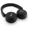 Guess Metal Logo Script Auriculares inalámbricos Bluetooth 5.3 over-ear, negro