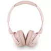 Guess Metal Logo Script Auriculares inalámbricos Bluetooth 5.3 on-ear (rosa)