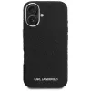 Karl Lagerfeld FW Stamped Karl funda MagSafe para iPhone 16, negra