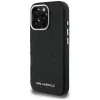 KARL LAGERFELD FW Stamped Karl Funda MagSafe para iPhone 16 Pro, negro