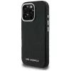 KARL LAGERFELD FW Stamped Karl Funda MagSafe para iPhone 16 Pro Max, negro