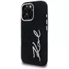 Karl Lagerfeld FW Jeans Signature Logo Funda para iPhone 16 Pro, negro