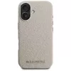 Karl Lagerfeld FW Stamped Karl Funda MagSafe para iPhone 16, beige
