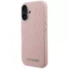 KARL LAGERFELD Stamped Karl Funda MagSafe para iPhone 16, rosa