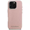 Karl Lagerfeld FW Stamped Karl Funda MagSafe para iPhone 16 Pro, rosa