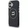Karl Lagerfeld IML Choupette Head Logo funda MagSafe para iPhone 16, negro