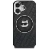 Karl Lagerfeld IML Choupette Head Logo funda MagSafe para iPhone 16, negro