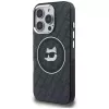 Karl Lagerfeld IML Choupette Head Logo funda MagSafe para iPhone 16 Pro, negro