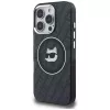 KARL LAGERFELD IML Choupette Head Logo funda MagSafe para Apple iPhone 16 Pro Max, negro
