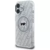 Karl Lagerfeld IML Karl Head Logo funda MagSafe para iPhone 16, gris