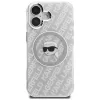Karl Lagerfeld IML Karl Head Logo funda MagSafe para iPhone 16, gris