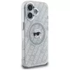 Karl Lagerfeld IML Karl Head Logo funda MagSafe para iPhone 16, gris