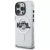 KARL LAGERFELD IML Choupette Sketch Logo funda MagSafe para iPhone 16 Pro Max, transparente