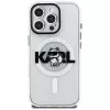 KARL LAGERFELD IML Choupette Sketch Logo funda MagSafe para iPhone 16 Pro Max, transparente