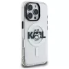 KARL LAGERFELD IML Choupette Sketch Logo funda MagSafe para iPhone 16 Pro Max, transparente