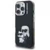 KARL LAGERFELD funda protectora IML Aquarelle para Apple iPhone 16 Pro - negro