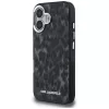 Karl Lagerfeld funda MagSafe IML Leopard Pattern para iPhone 16, negro