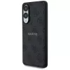 Guess 4G Ring Classic Logo Funda MagSafe para Samsung Galaxy S25 Edge (Negro)