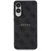 Guess 4G Ring Classic Logo Funda MagSafe para Samsung Galaxy S25 Edge (Negro)