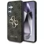 Guess Big 4G Logo Classic Logo Funda para Samsung Galaxy S25+ (Marrón)