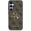 Guess Big 4G Logo Classic Logo Funda para Samsung Galaxy S25+ (Marrón)