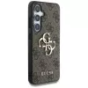Guess Big 4G Logo Classic Logo Funda para Samsung Galaxy S25+ (Marrón)