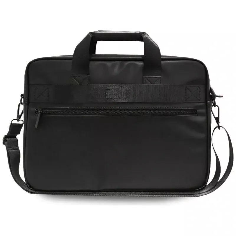 BMW Carbon Pockets & Metal Logo Mochila para portátil 16 pulgadas Negra