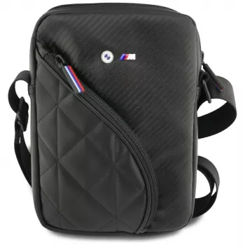BMW Carbon Pockets & Metal Logo Funda para smartphone 8 Negra