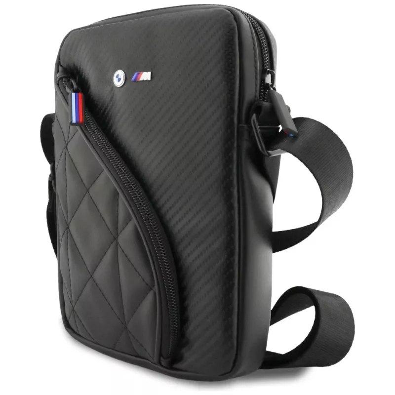 BMW Carbon Pockets & Metal Logo Funda para smartphone 8 Negra