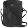BMW Carbon Pockets & Metal Logo Funda Negra para iPhone X/XS