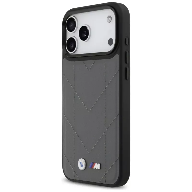 BMW M Quilted Logo Funda MagSafe para iPhone 17 Pro Max Antracita