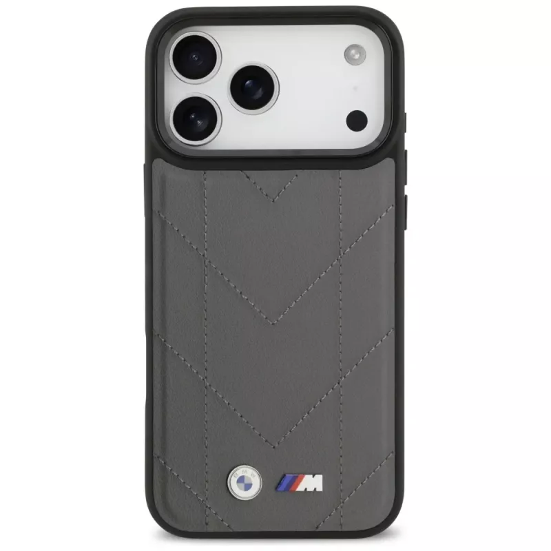 BMW M Quilted Logo Funda MagSafe para iPhone 17 Pro Max Antracita