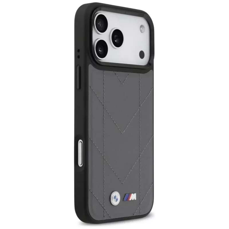 BMW M Quilted Logo Funda MagSafe para iPhone 17 Pro Max Antracita
