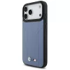 BMW M Quilted Logo Funda MagSafe para iPhone 17 Pro Max Azul
