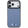 BMW M Quilted Logo Funda MagSafe para iPhone 17 Pro Max Azul