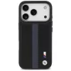 BMW M Perforated Stripe Logo Funda MagSafe para iPhone 17 Pro Azul