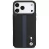 BMW M Perforated Stripe Logo Funda MagSafe para iPhone 17 Pro Max Azul