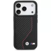 BMW M Carbon Line & Logo Funda MagSafe para Apple iPhone 17 Pro Rojo