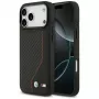 BMW M Carbon Line & Logo Funda MagSafe para iPhone 17 Pro Max Rojo