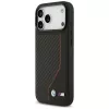 BMW M Carbon Line & Logo Funda MagSafe para iPhone 17 Pro Max Rojo