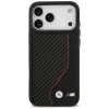 BMW M Carbon Line & Logo Funda MagSafe para iPhone 17 Pro Max Rojo