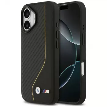 BMW M Carbon Line & Logo Funda MagSafe para iPhone 17 Amarillo