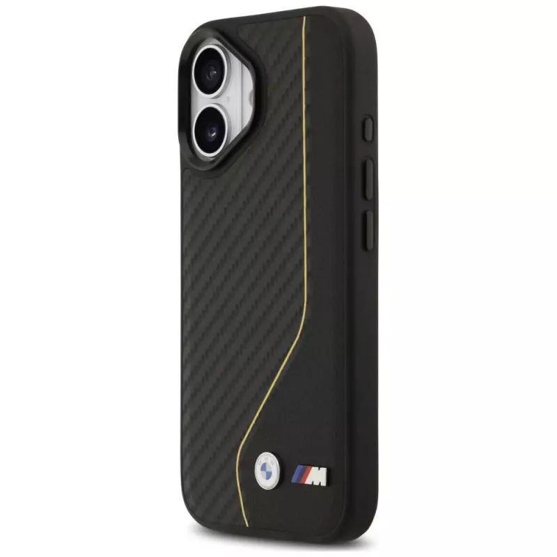 BMW M Carbon Line & Logo Funda MagSafe para iPhone 17 Amarillo